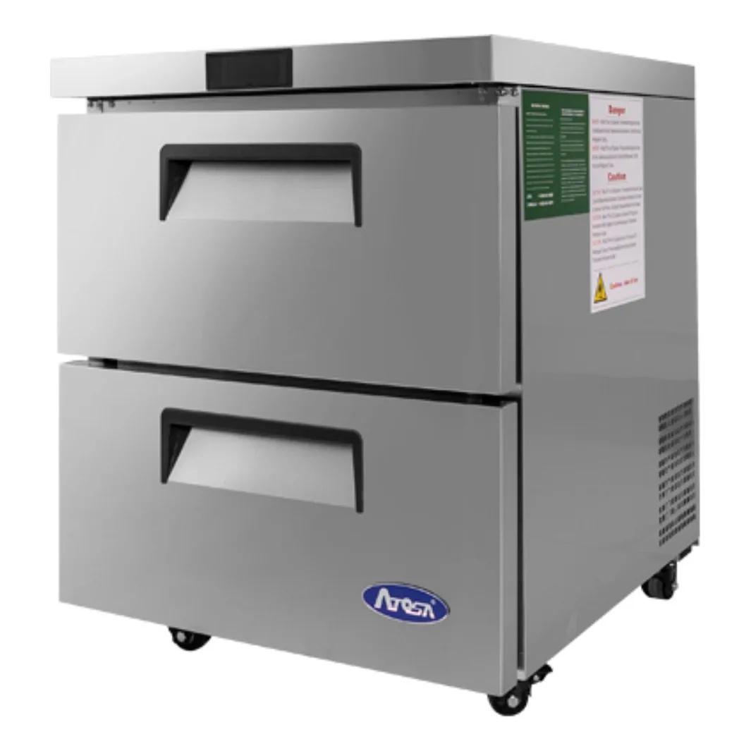 Atosa USA MGF8420GR Reach-In Undercounter Freezer