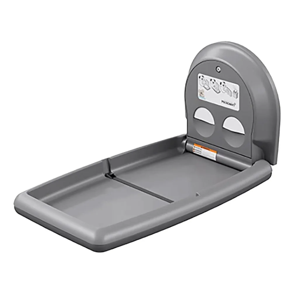 Koala KB301-01 Baby Changing Station, Vertical, Grey Wall Mount