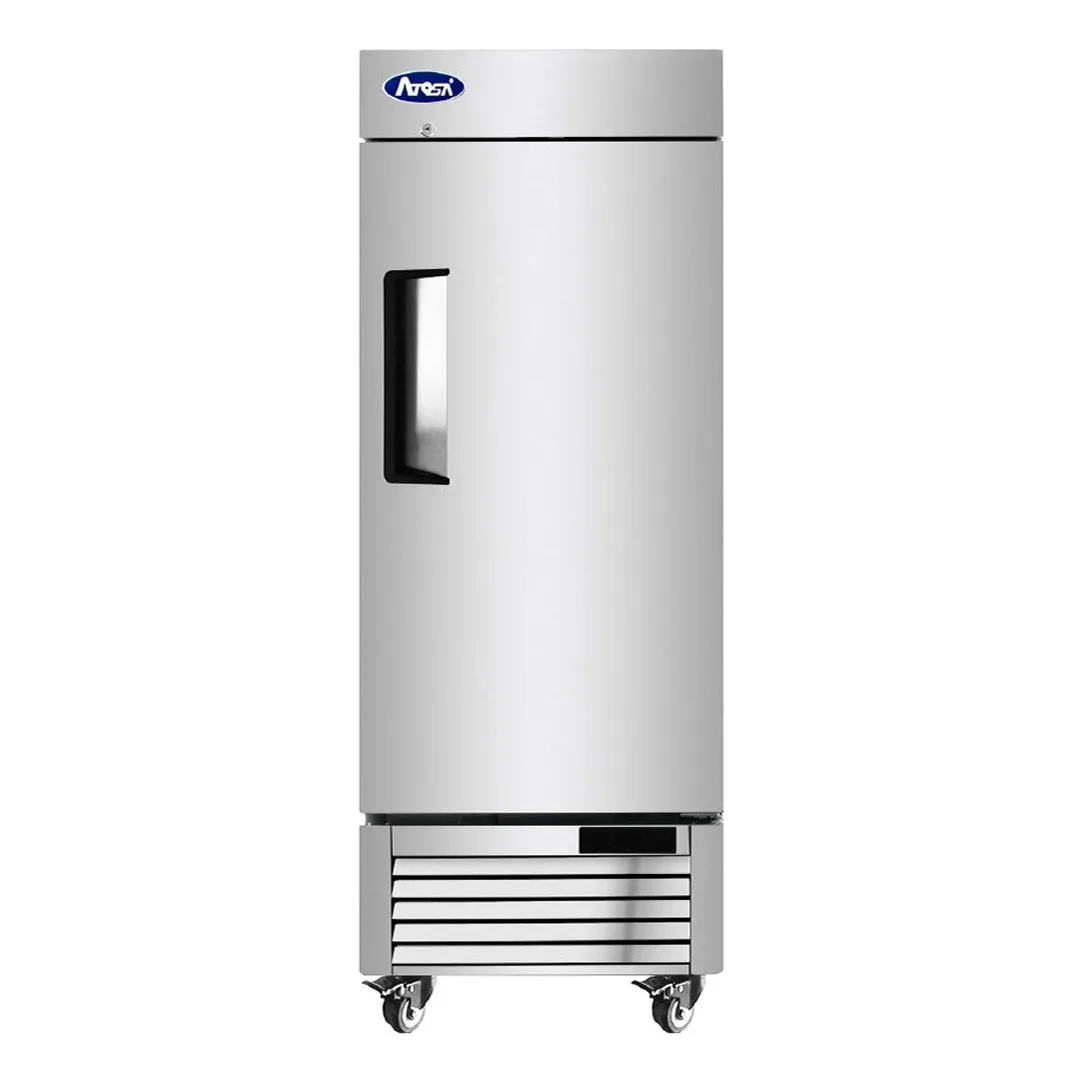 Atosa USA MBF8520GR 24" One Section Reach-In Freezer w/ Solid Door, Bottom Mounted, 8.3 cu. ft.