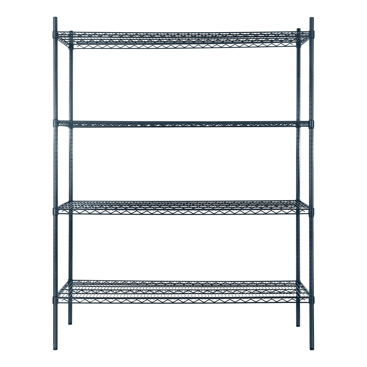 Atosa USA MWSSE243674 5-Tier Epoxy Wire Shelving Unit w/ 86" Posts - 24"W x 36"D