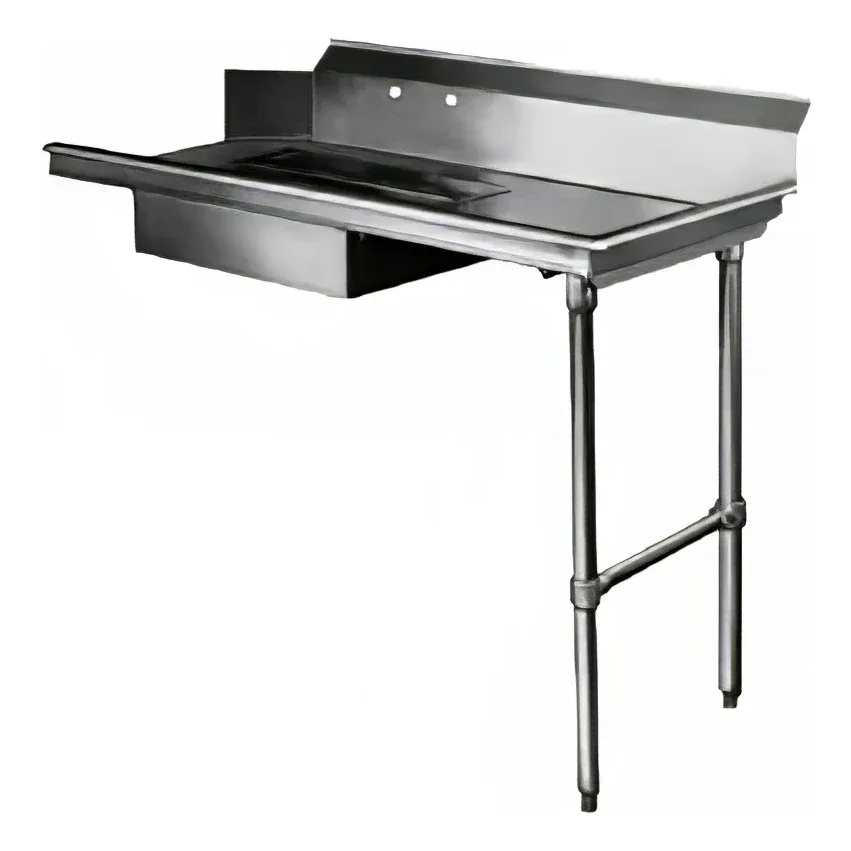 CMA Dishmachines SR-48 48″ Straight Soiled Dishtable, Machine on Right, R to L Operation