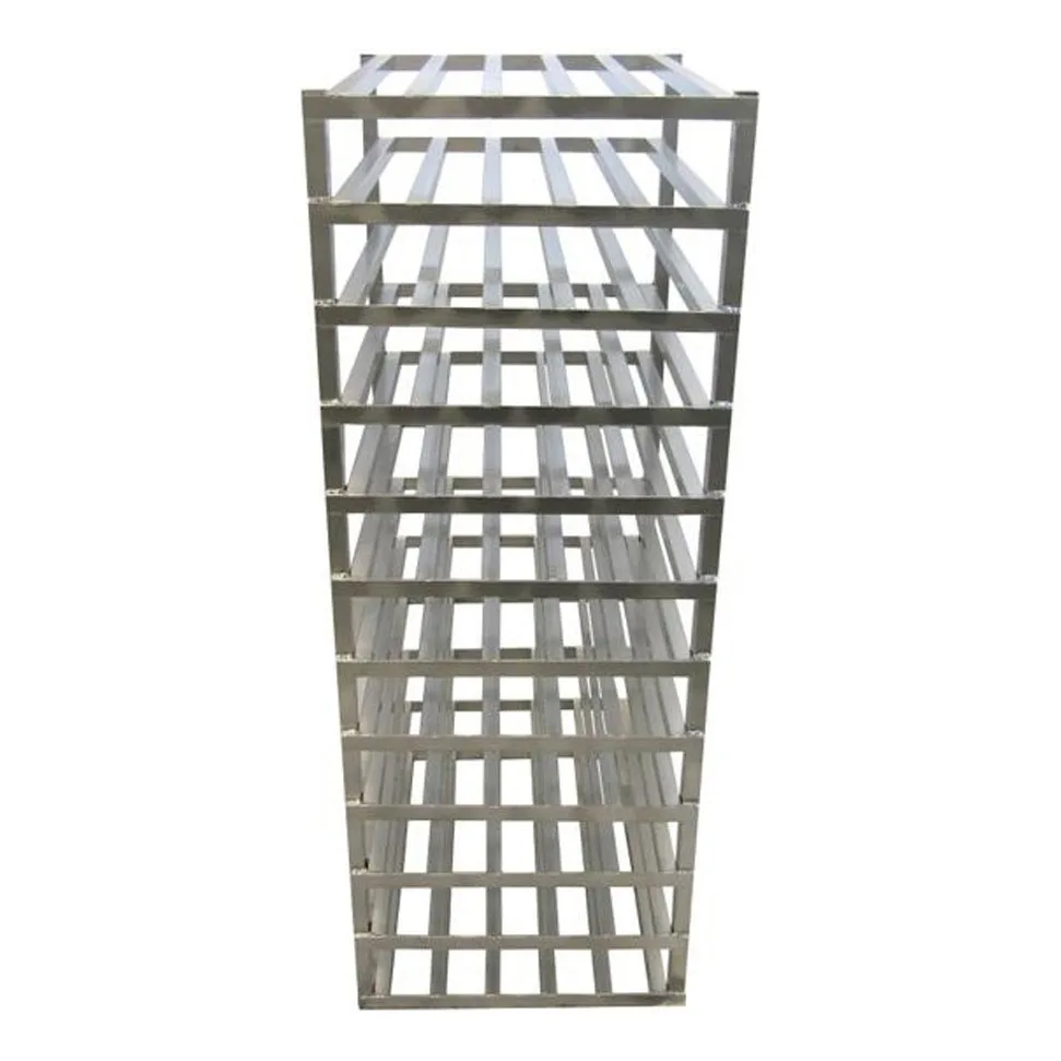 Channel WSS-1152 End Load Aluminum 110-Bottle Wine Storage Shelving Unit