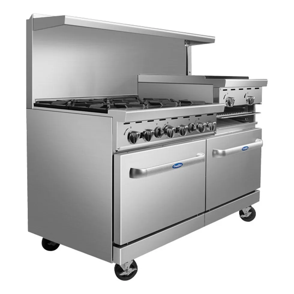 Atosa USA AGR-6B-24RGB-LP Gas 60“ Restaurant Range