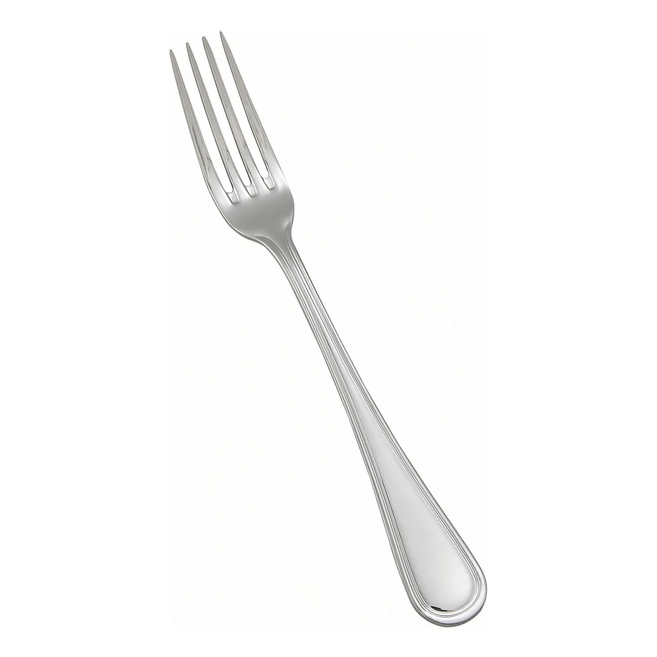 Winco 0021-11 - 8" Dinner Fork, Heavy 18/0 Stainless Steel, Mirror Finish, Continental - 1 Dozen
