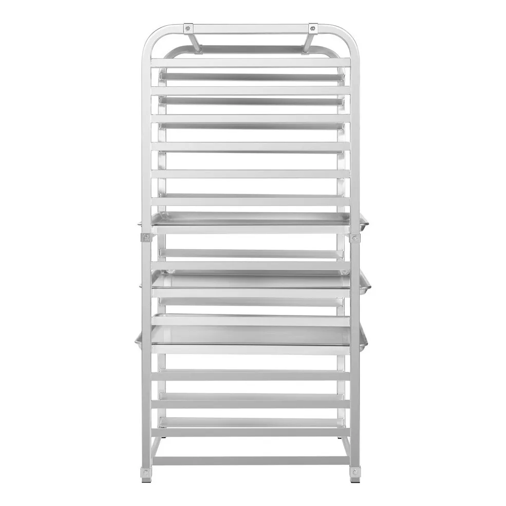 Atosa USA MPRA-15, 15 Pan Stainless Steel End Load Reach-In Refrigerator Sheet Pan Rack - Full Size