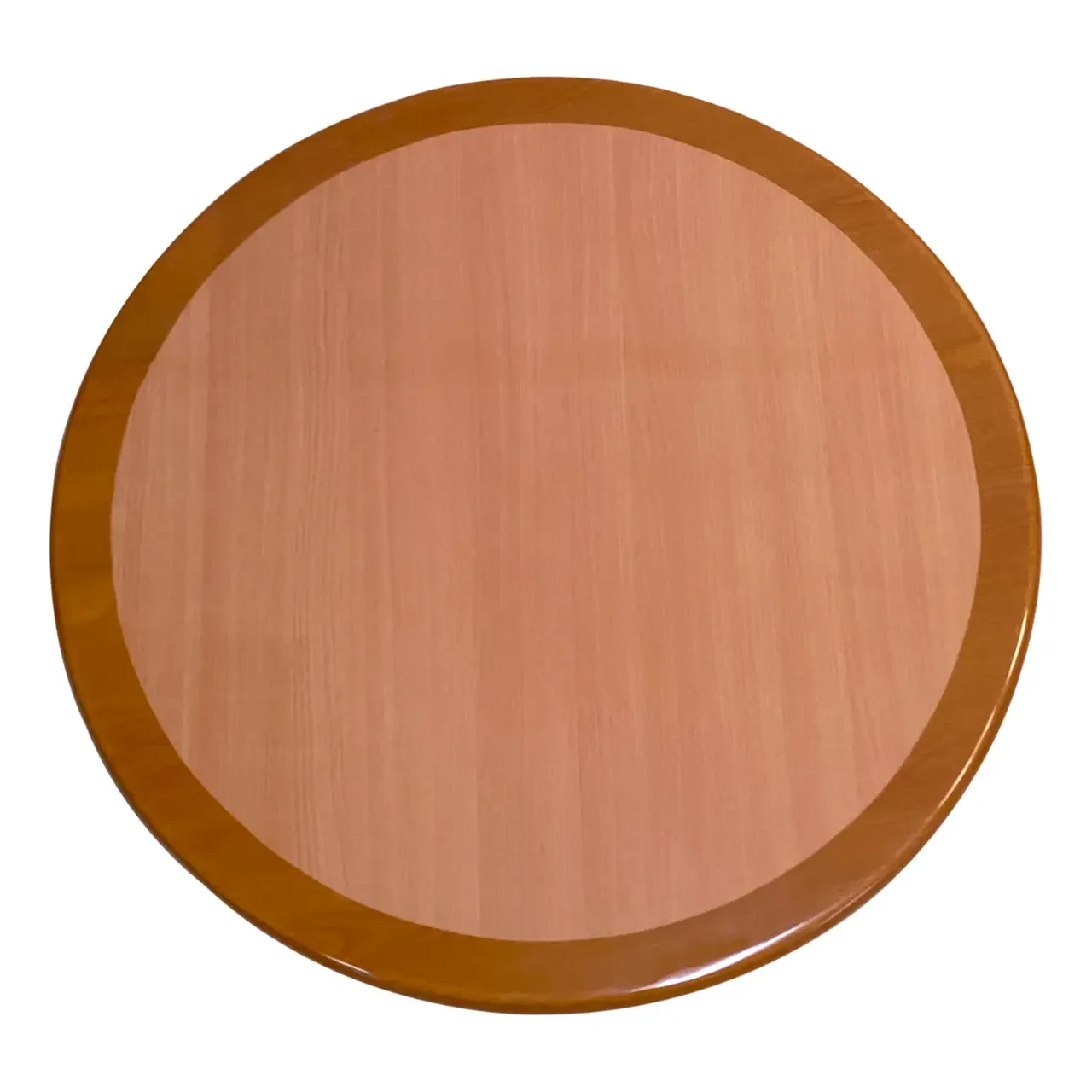 AAA Furniture Wholesale RNOT24R Coated Table Top, Natural Finish, Round