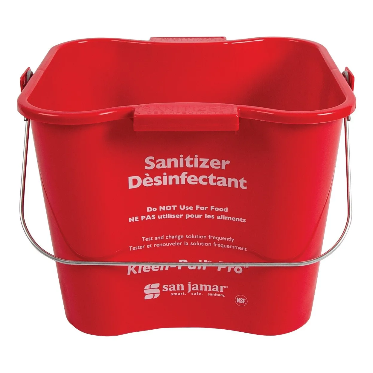 Carlisle KPP196RD San Jamar - Kleen-Pail® Pro™, 6 Qt., Rounded Corners