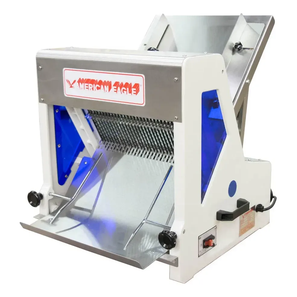 American Eagle AE-BS06-3/8 Countertop Bread Slicer, Automatic Controls, 3/8″ Slices
