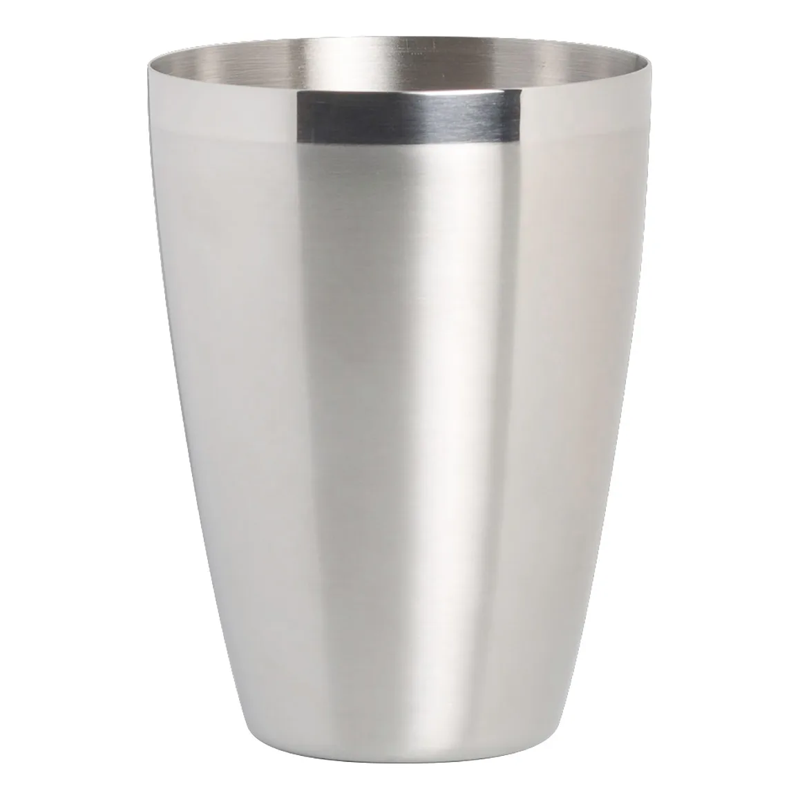 Steelite 5800M411 Cocktail Shaker Cup, 18.75 oz Capacity, 3.5"×4.75" Stainless Steel, Shaker Only