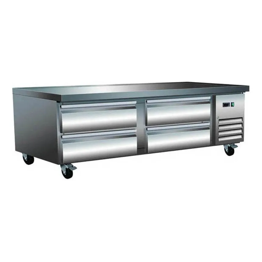 Serv-Ware CB72-HC 74″ 4 Drawers Chef Base