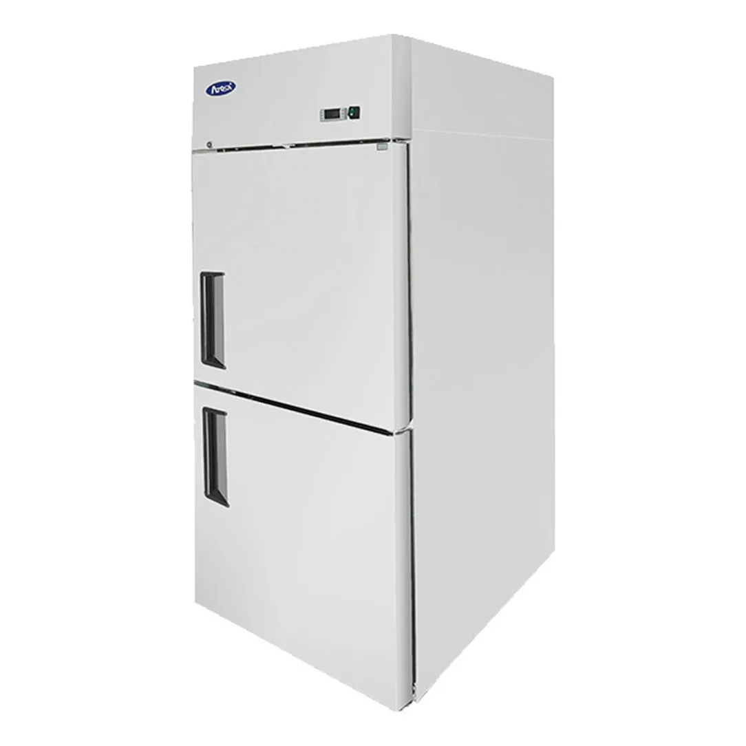 Atosa USA MBF8007GR 29“ One Section Reach-In Freezer w/ Right Hinged 2 Half Solid Doors, 21 cu. ft.