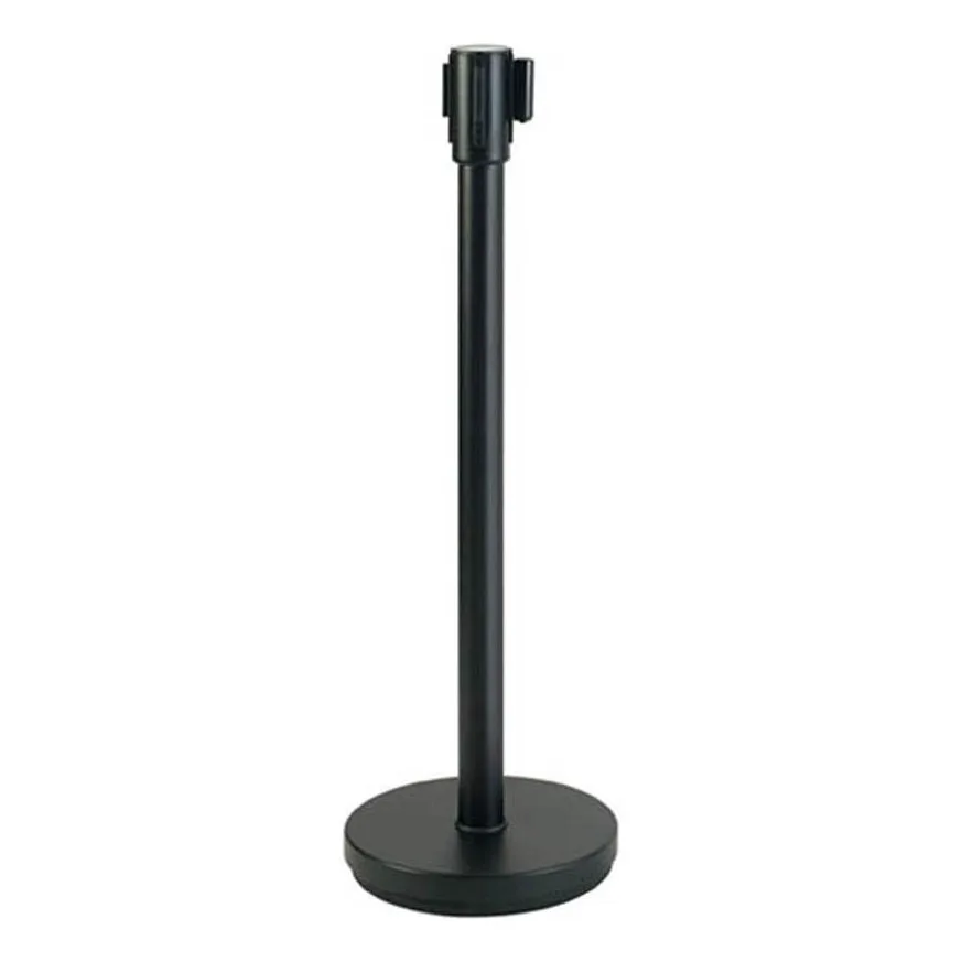Winco CGS-38K, 35 1/2" Stanchion Post w/ 68" Retractable Belt