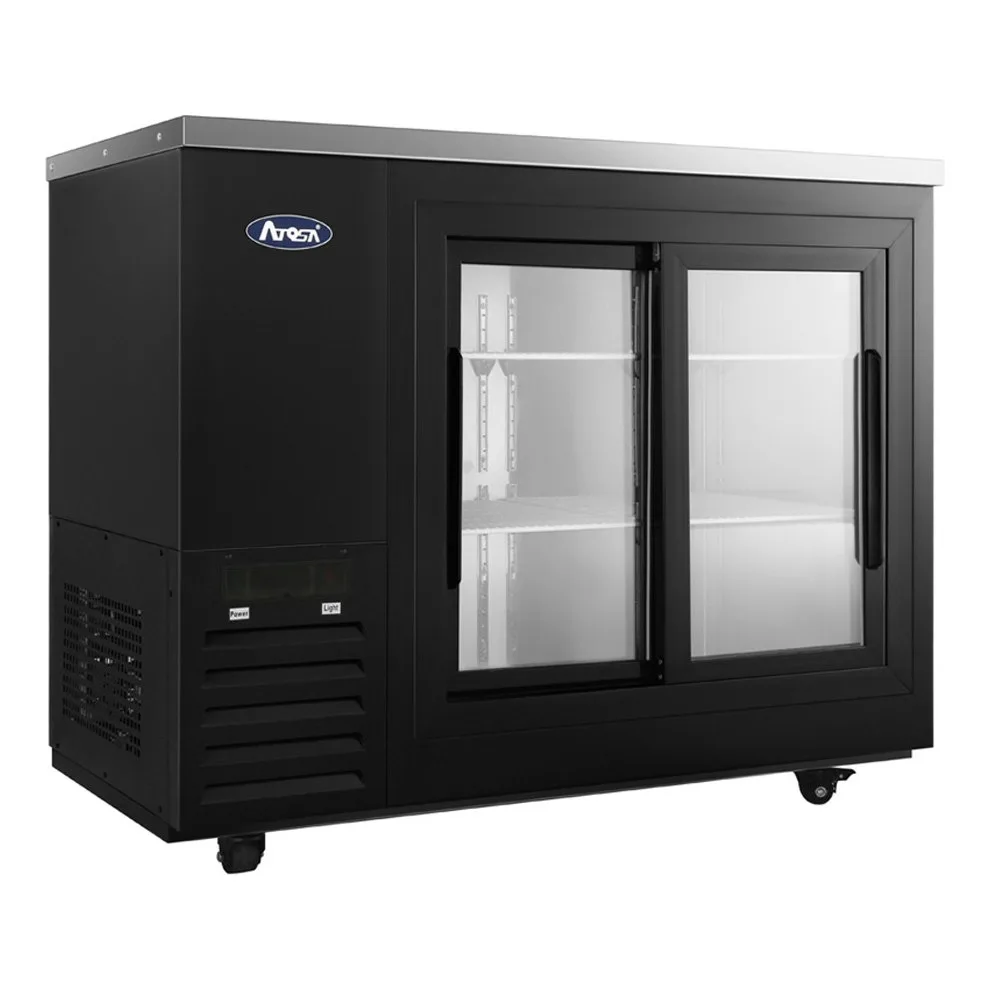 Atosa USA SBB48SGGRAUS2 Refrigerated Back Bar Cabinet