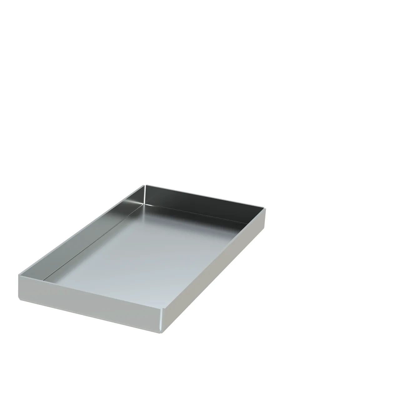 Cadco OP-4 Aluminum Pan - 4" Deep Oven Pan Fits VariKwik & Bakerlux Ovens, 7/8" Sides For Removal