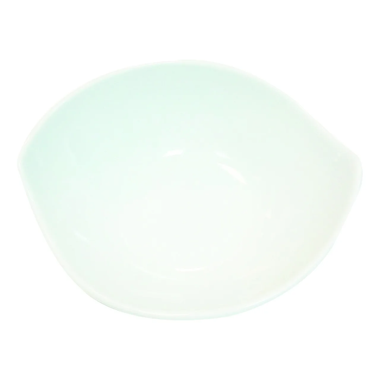 GET PA1101617024 Geometric China Bowl, 4", 2.9 Oz., Porcelain, White, Rolled Edge - 1 Dozen