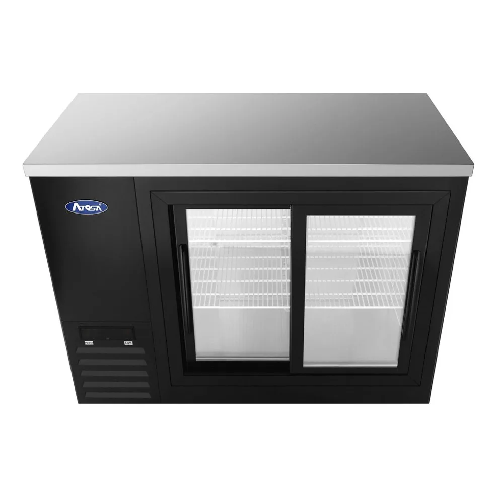 Atosa USA SBB48SGGRAUS2 Refrigerated Back Bar Cabinet