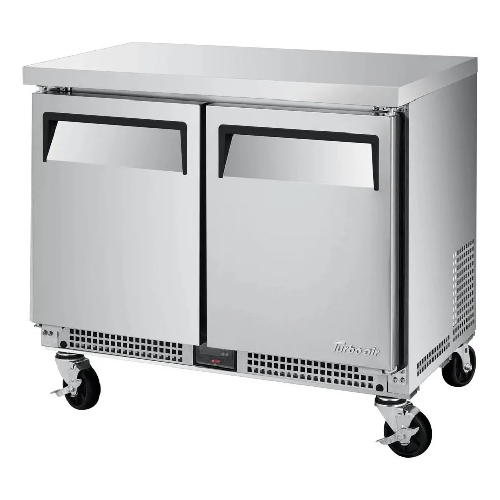 Turbo Air MUR-34S-N6 34″ 1-Section Undercounter Refrigerator w/ 2 Doors, 4.3 cu. ft.