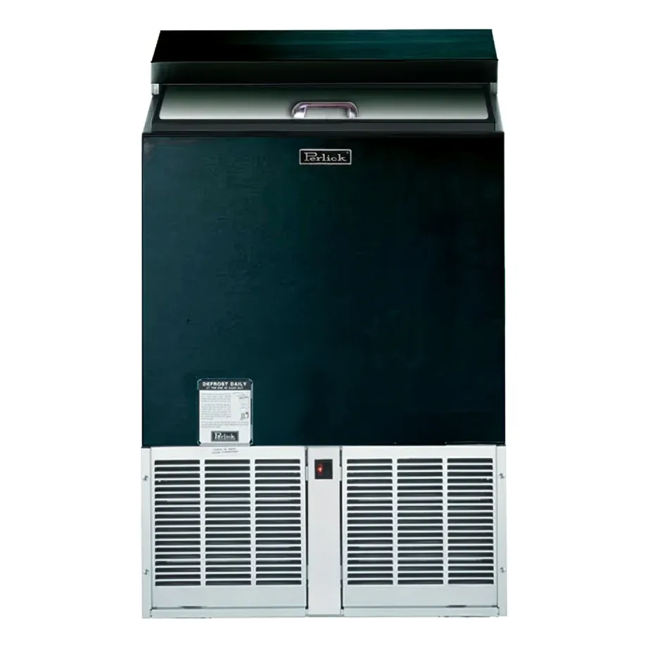 Perlick FR24RT-BS-STK 1 Section Glass Chiller w/ 90 Mug Capacity, Black, 120v
