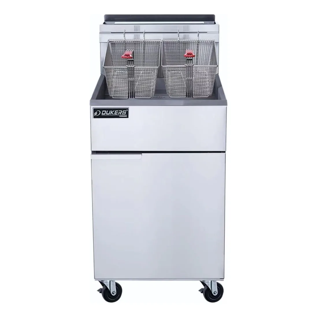 Dukers DCF5-NG Gas Fryer - (1) 70 lb Vat, Floor Model, Natural Gas
