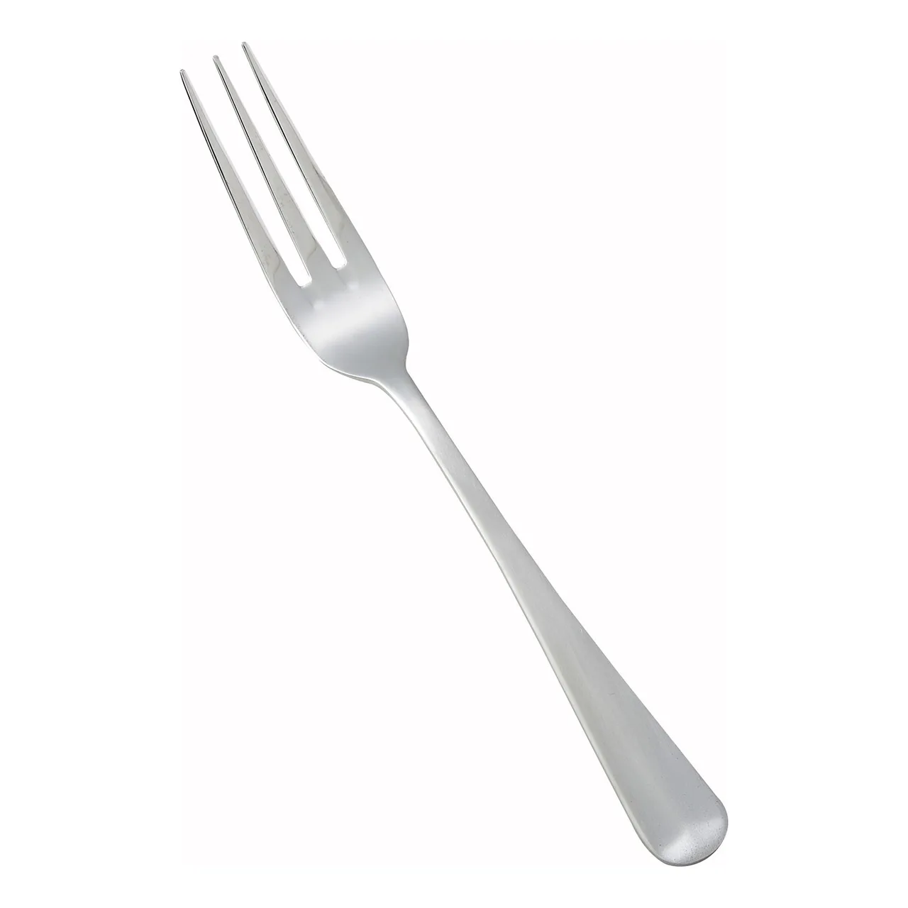 Winco 0015-05 Lafayette Dinner Fork, 7-5/8" Heavy 18/0 Stainless Steel, Satin Finish - 1 Dozen