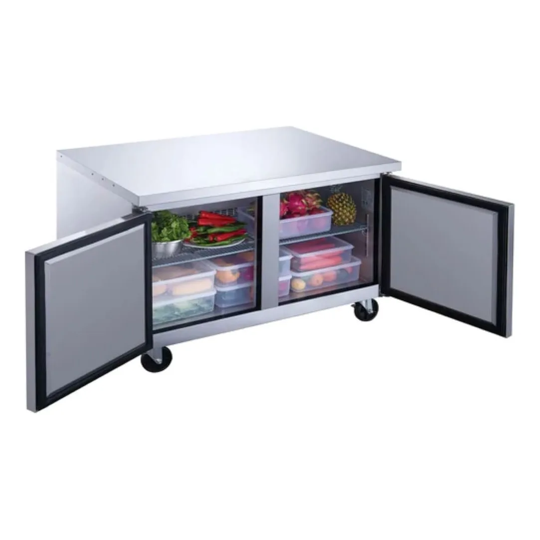 Dukers DUC36R 36" Undercounter Refrigerator w/ (2) Sections & (2) Doors, 115v