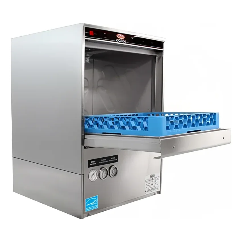 CMA Dishmachines UC65E High Temp Rack Undercounter Dishwasher w/ 30 Racks/hr Capacity, Built-in Booster, 208v/1ph