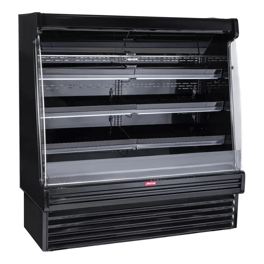 Howard-McCray SC-OP35E-8S-B-LED 99″ Vertical Produce Open Air Cooler w/ (3) Levels, 115/208-230v