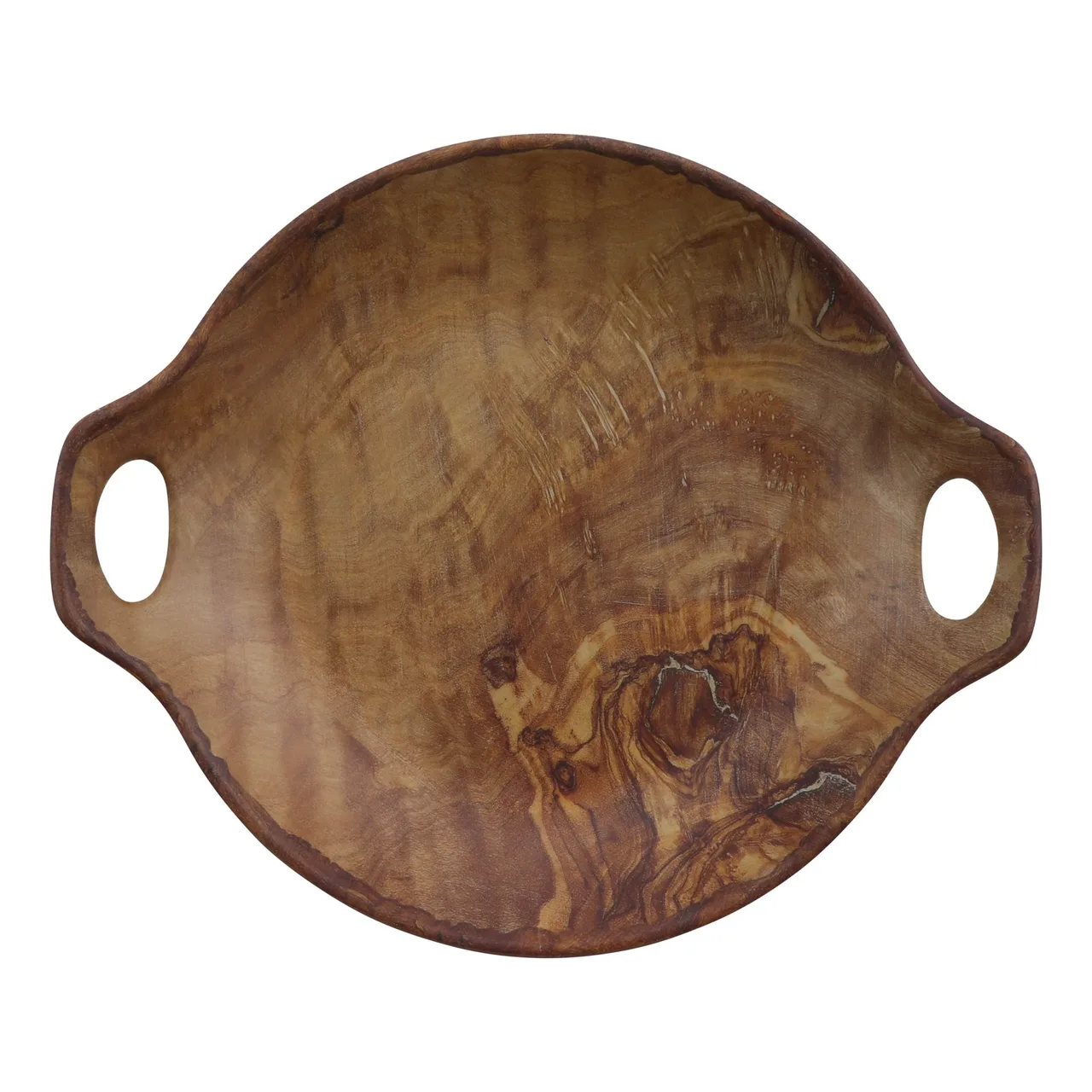 GET 20580-TFM Cheforward Savor Plate with Handles, 9.06" Diameter, Reusable BPA-Free Plastic Bowl
