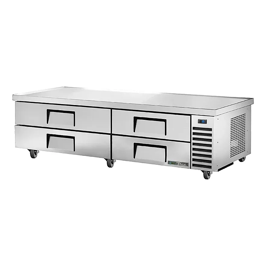 True TRCB-82-84-HC 84″ Chef Base w/ (4) Drawers – 115v