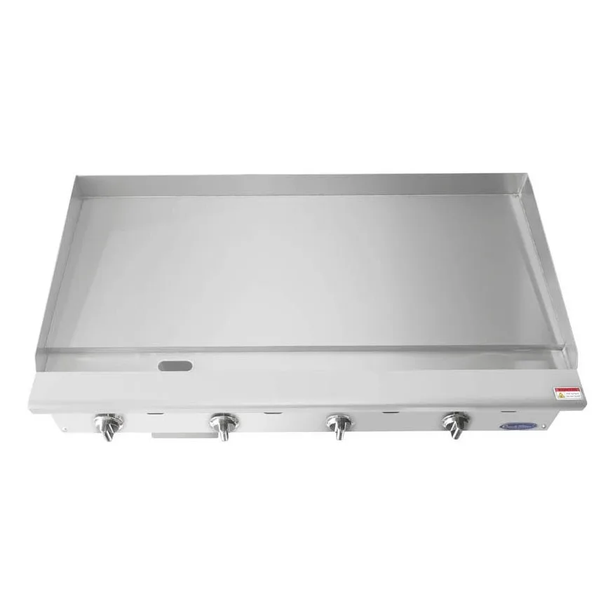 Atosa USA ATTG-48 48" Countertop Gas Griddle with Thermostatic Controls
