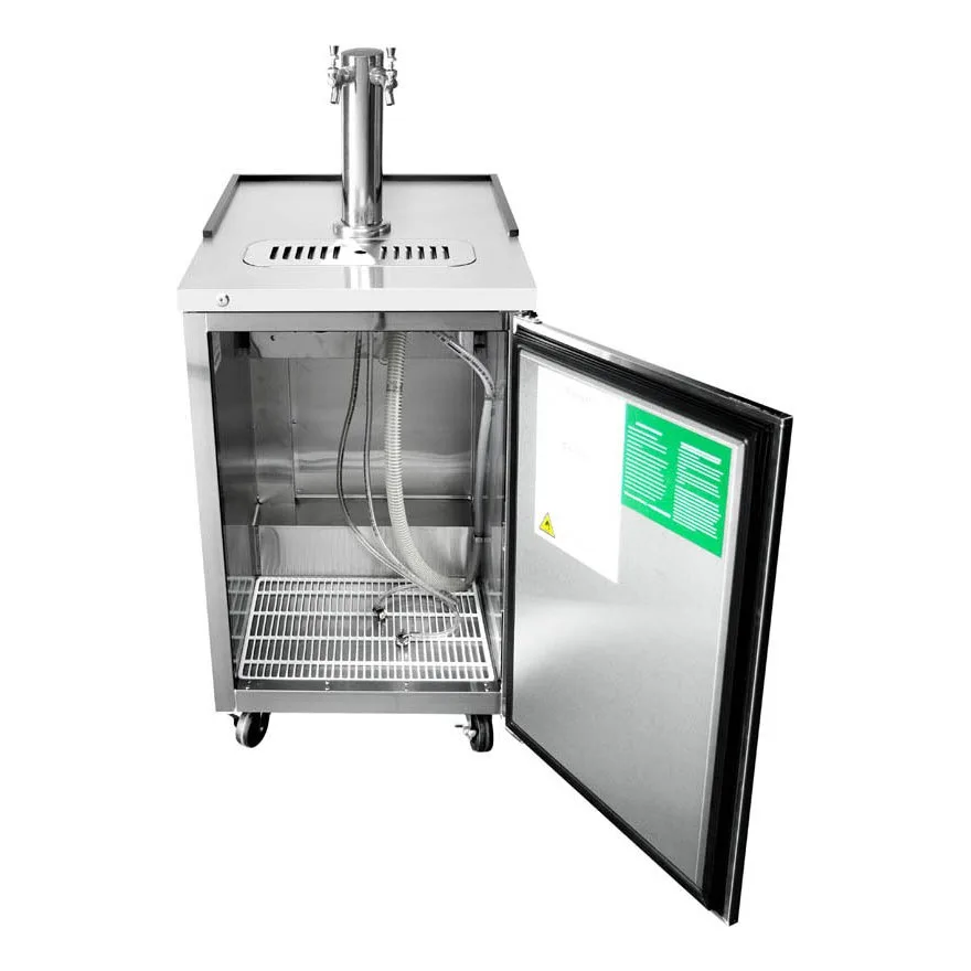 Atosa USA MKC23GR 23" 1 Tower Draft Beer Cooler Dispenser, 7.1 cu. ft.