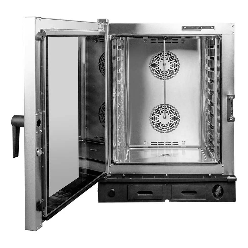 Atosa USA AEC-1011 E Half Size Smart Touch Electric Combi Oven w/ (10) Pans, 208/240v