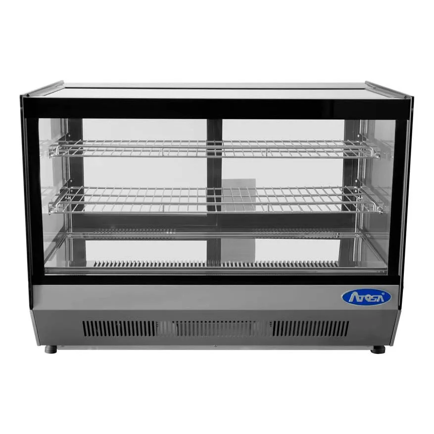Atosa USA CRDS-56 35" Countertop Refrigerated Display Case w/ Sliding Glass Door, 5.6 cu. ft.