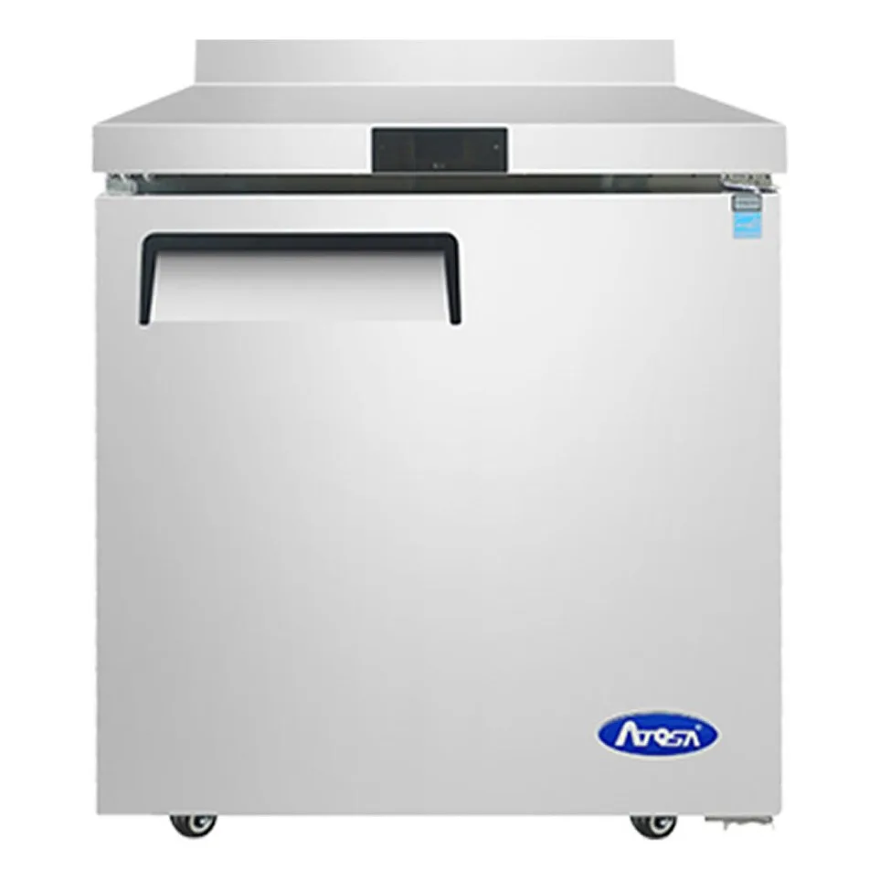 Atosa USA MGF8412GR 27" 1-Section Worktop Freezer w/ 1 Door, 7.2 cu. ft.