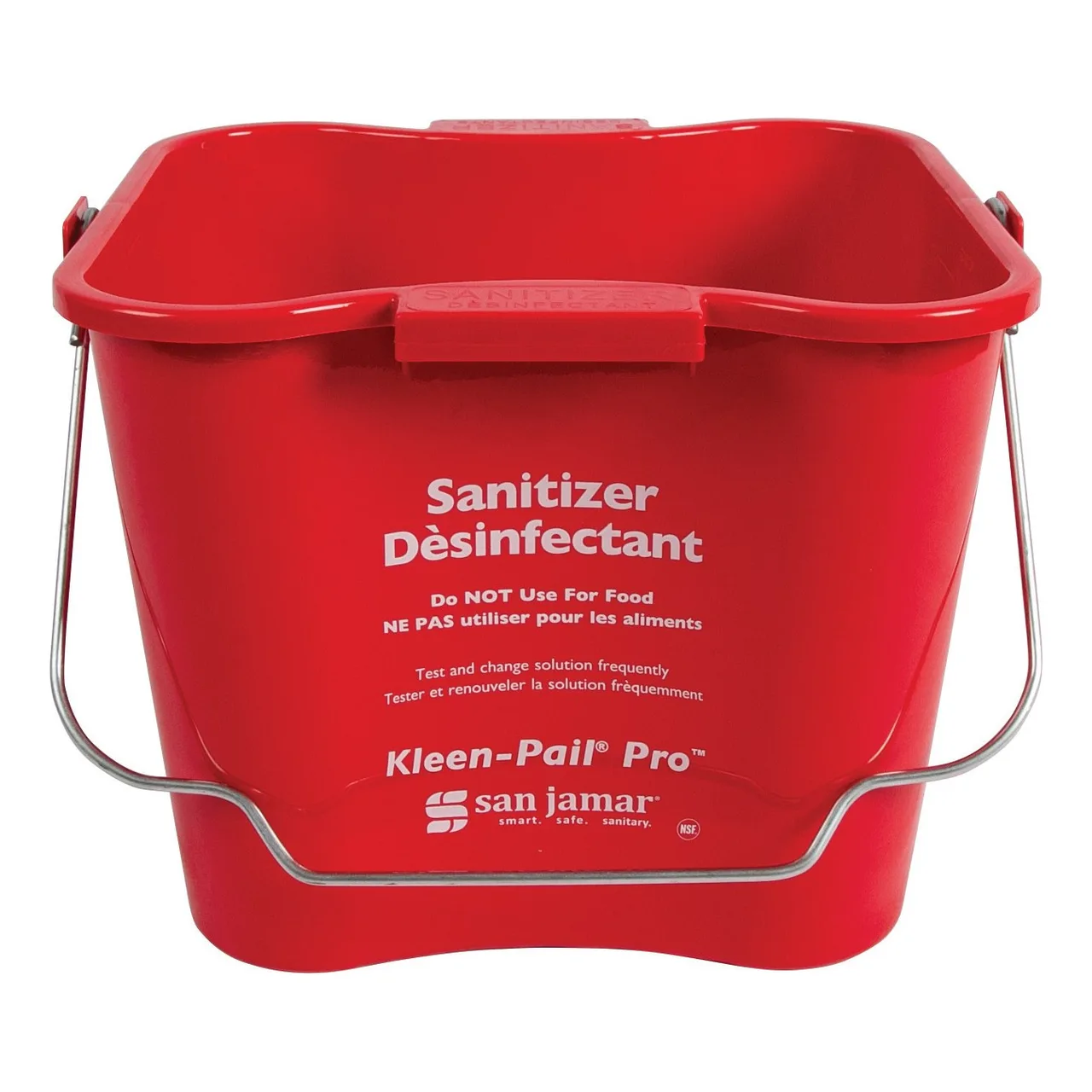 Carlisle KPP256RD San Jamar - Kleen-Pail® Pro™, 8 Qt., Rounded Corners