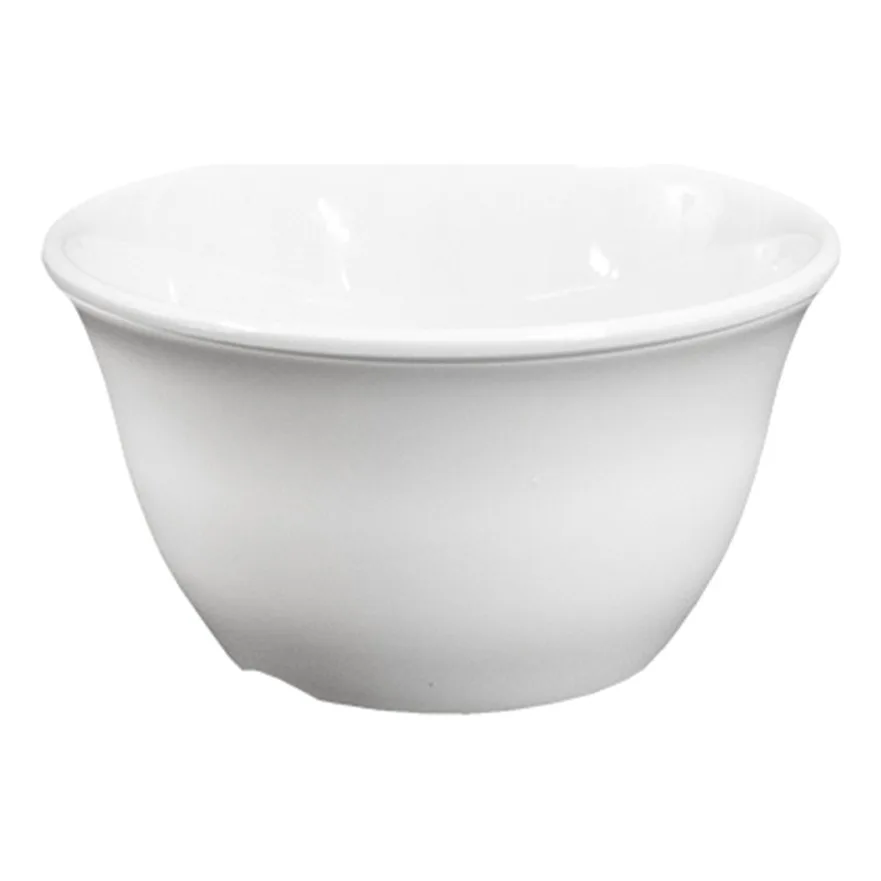 GET B4218-W Elite Global Solutions Bouillon Cup, 7 Oz, 4" Dia. X 2-1/8"H, Melamine, White