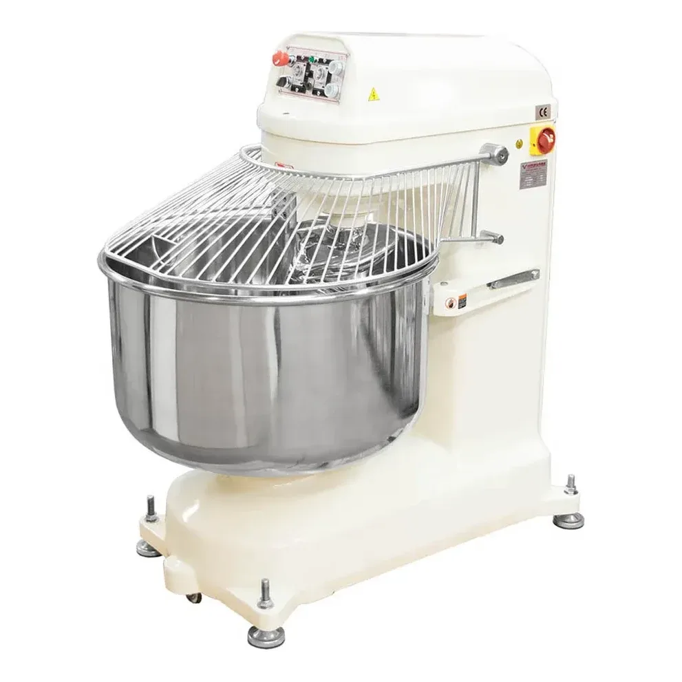 American Eagle AE-75K 190 qt Spiral Mixer with Fixed Bowl, 2-Speed, 264 lbs Dough Capacity