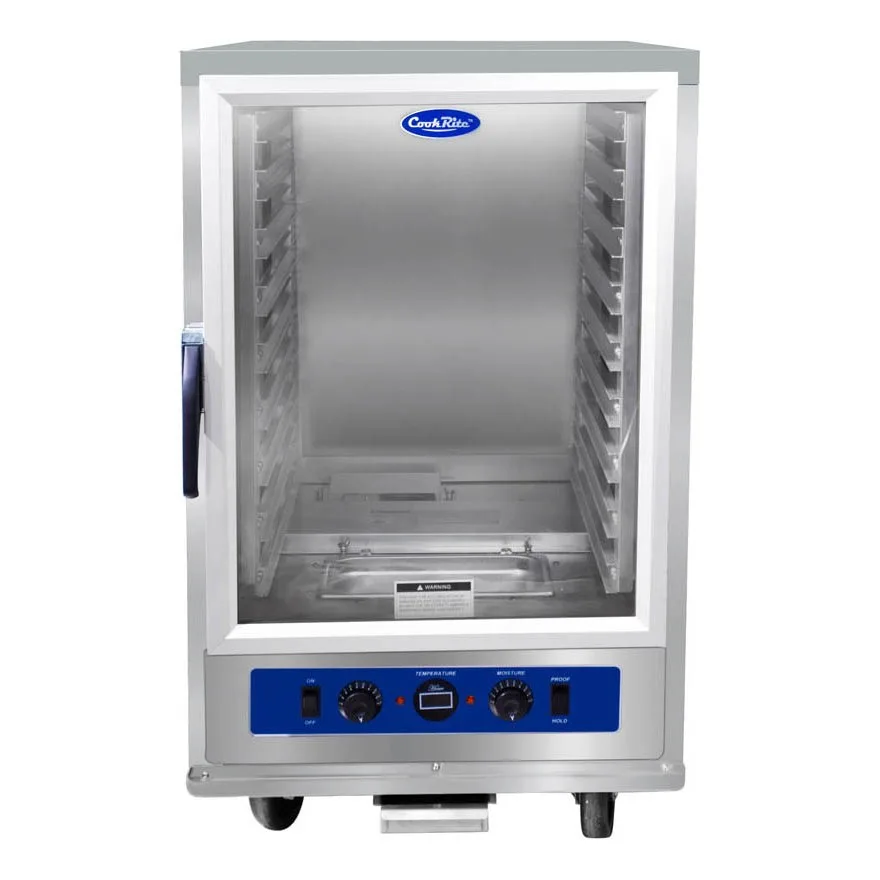 Atosa USA ATHC-9P 9-Pan Heated Holding Cabinet, 25"W x 42"H, Stainless Steel, Insulated, 80-220°F