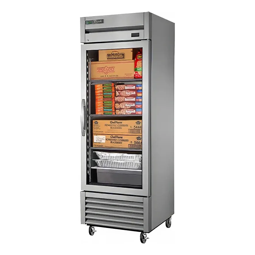 True T-23FG-HC~FGD01 27″ One Section Reach In Freezer, (1) Right Hinge Glass Door, 115v