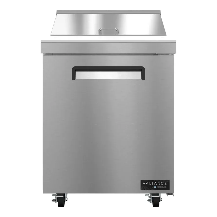 Hoshizaki VSR27A-8 26 3/4″ Valiance® Sandwich/Salad Prep Table w/ Refrigerated Base, 115v