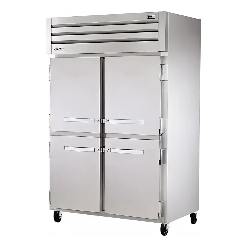 True STG2F-4HS-HC 52 5/8″ Two Section Reach In Freezer, (4) Solid Doors, 115v