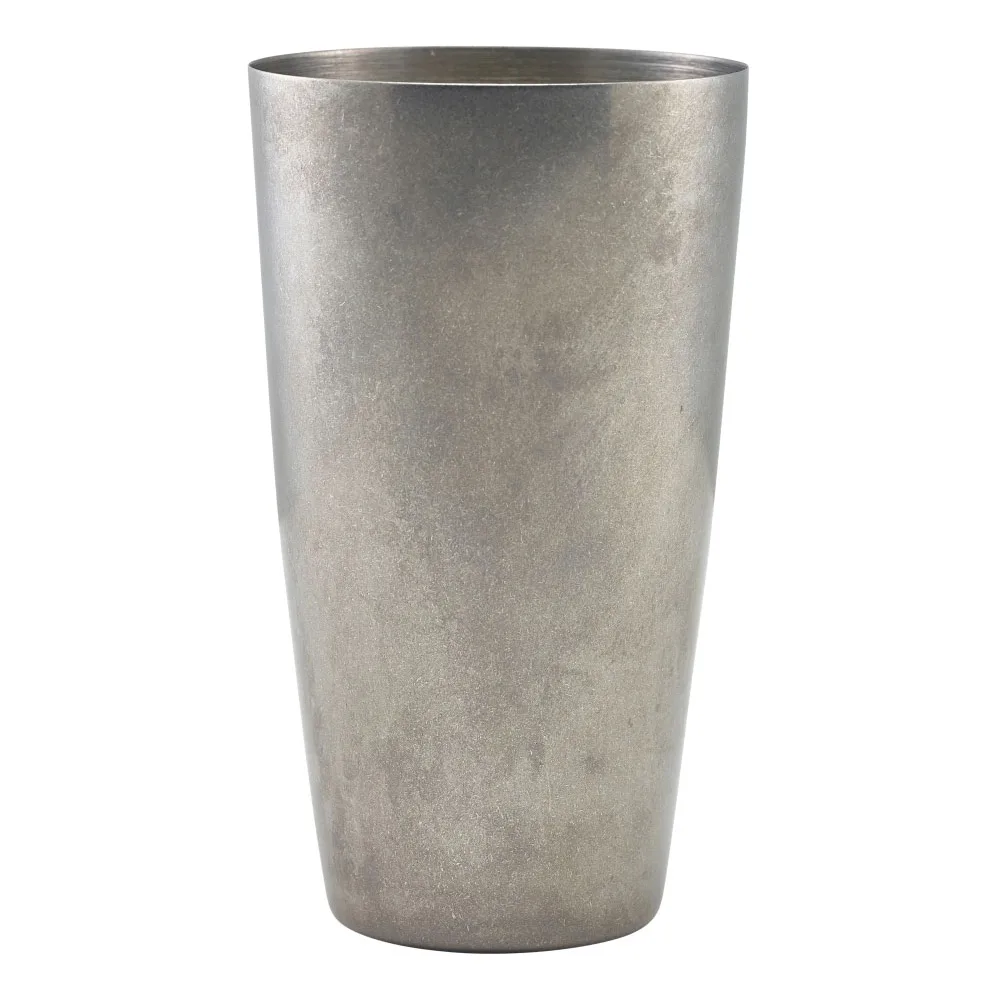 Steelite GWBSC24V Boston Shaker, 26 Oz, 3.625" x 3.625" x 6.375" Steel, Dishwasher Safe - 6/Case