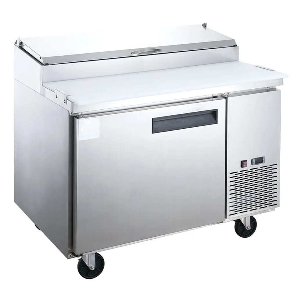 Dukers DPP44-6-S1 44 5/8" Pizza Prep Table w/ Refrigerated Base, 115v